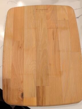 Legnoart Brand Beechwood Cutting Board, Made in Italy, 12" X 9"
